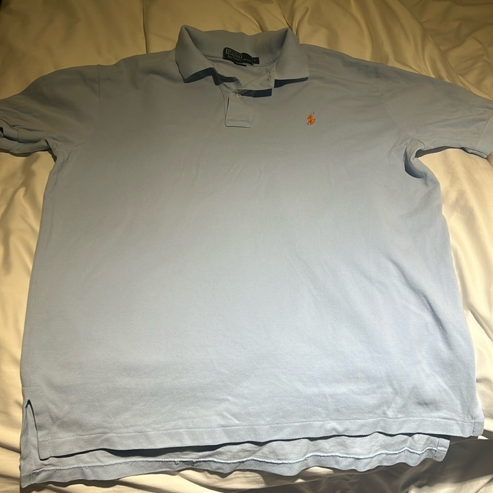 Blue polo